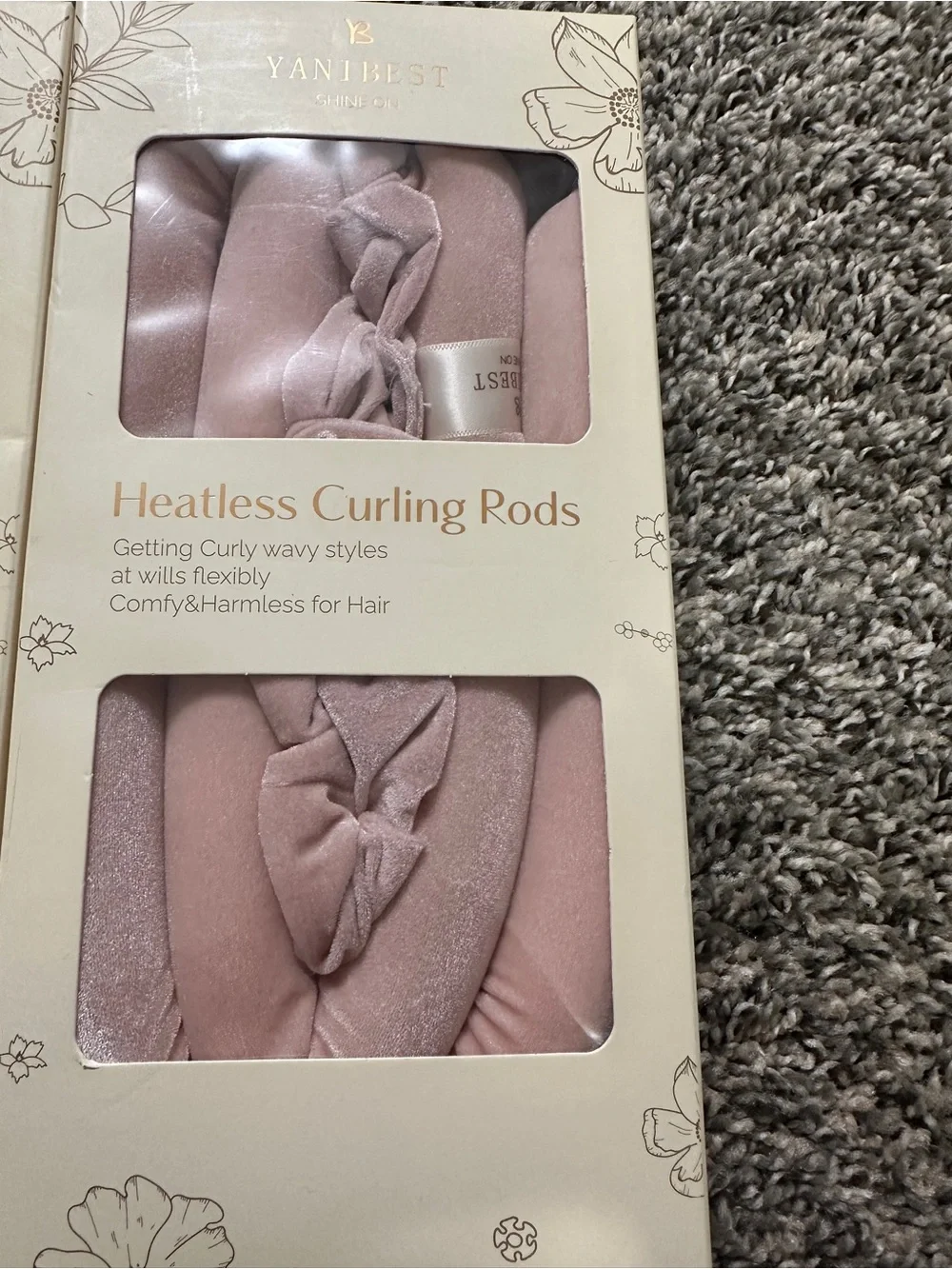 Heatless Curling Rods - Pink - Picture 2 of 5